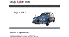 Desktop Screenshot of angloitaliancars.de