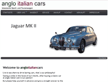 Tablet Screenshot of angloitaliancars.de